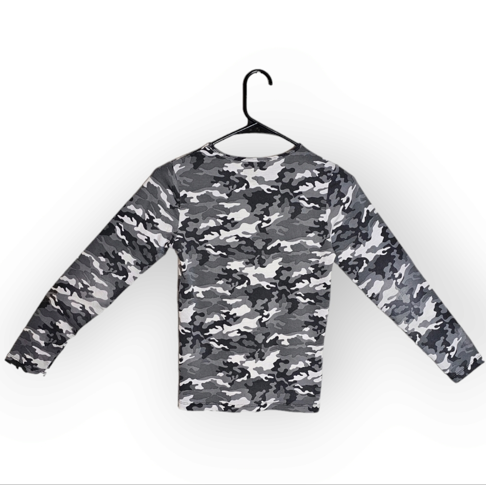 Whetherproof 32 Camo Long Sleeve Top Size Large 10-12 Boys 🔥 3/$15 - Picture 2 of 3